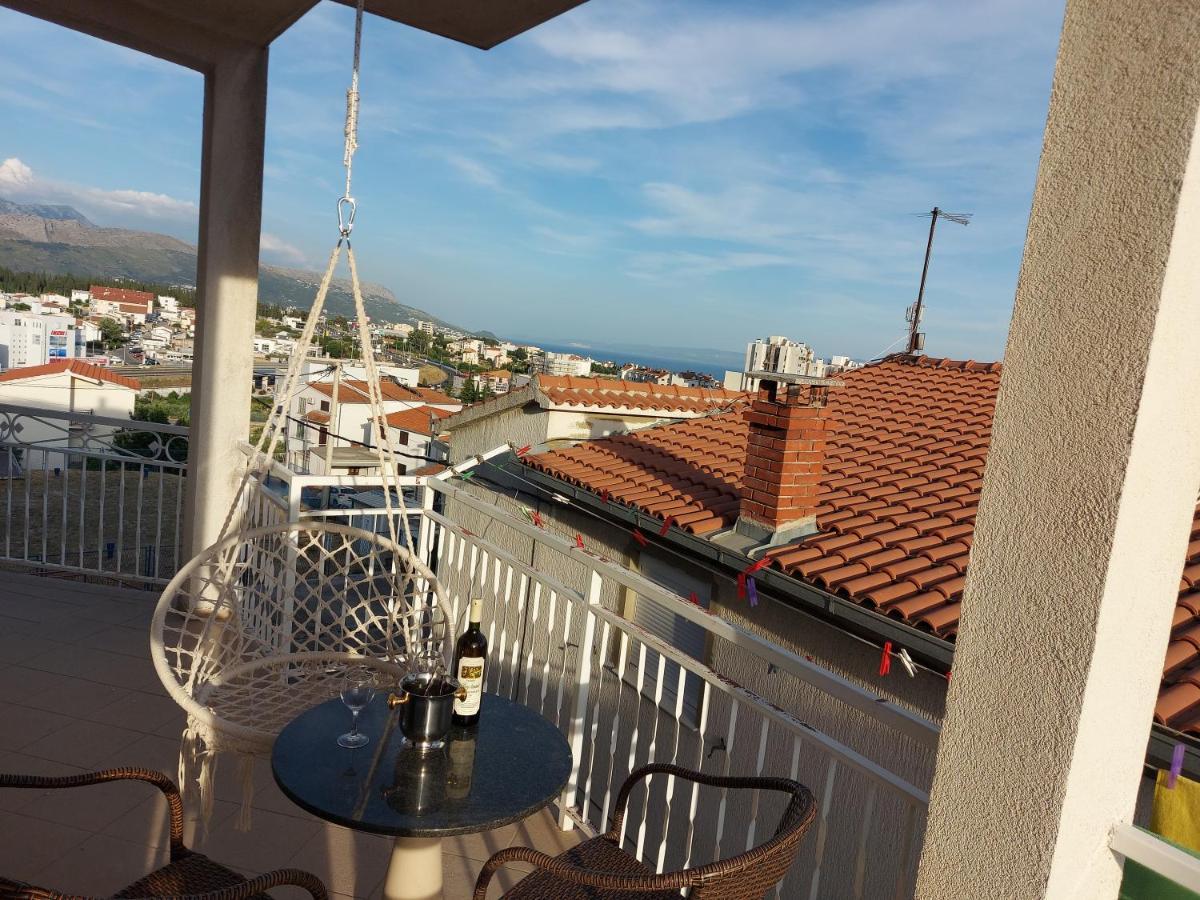Great View Comfortable Apartment Whit Free Parking Split Kültér fotó